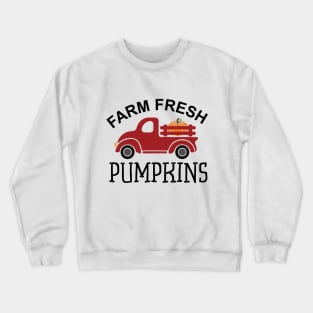 Farm Fresh Pumpkins Crewneck Sweatshirt